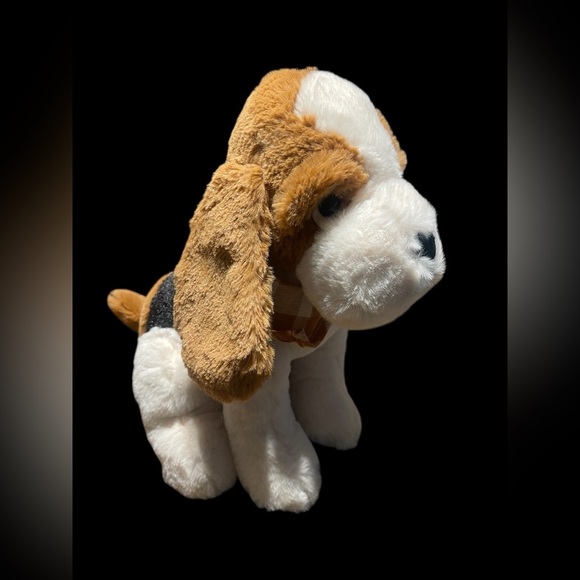 Mon Ami Beagle Plush Dog – Brown, White & Black Cute Stuffed Animal Puppy 11” - Picture 3 of 7